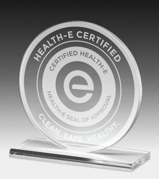 Health-e Certification Acrylic Award